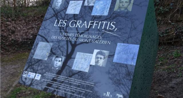 Les graffitis, ultimes témoignages des fusillés du Mont-Valérien