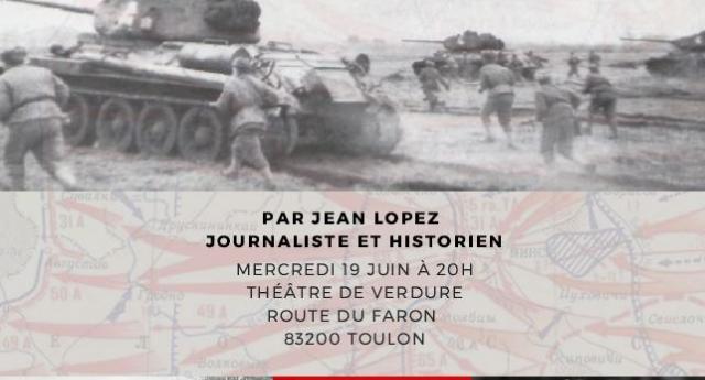 Conférence "Opération : Bagration" au Mont-Faron