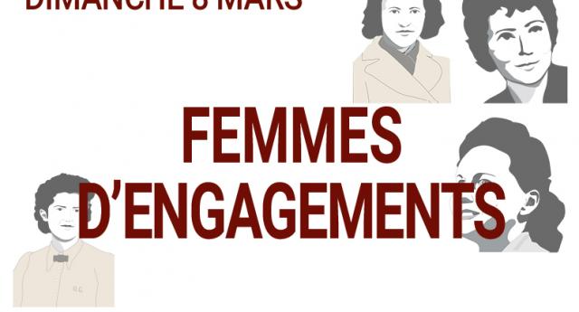 Femmes d'engagements : de grandes femmes mises à l'honneur
