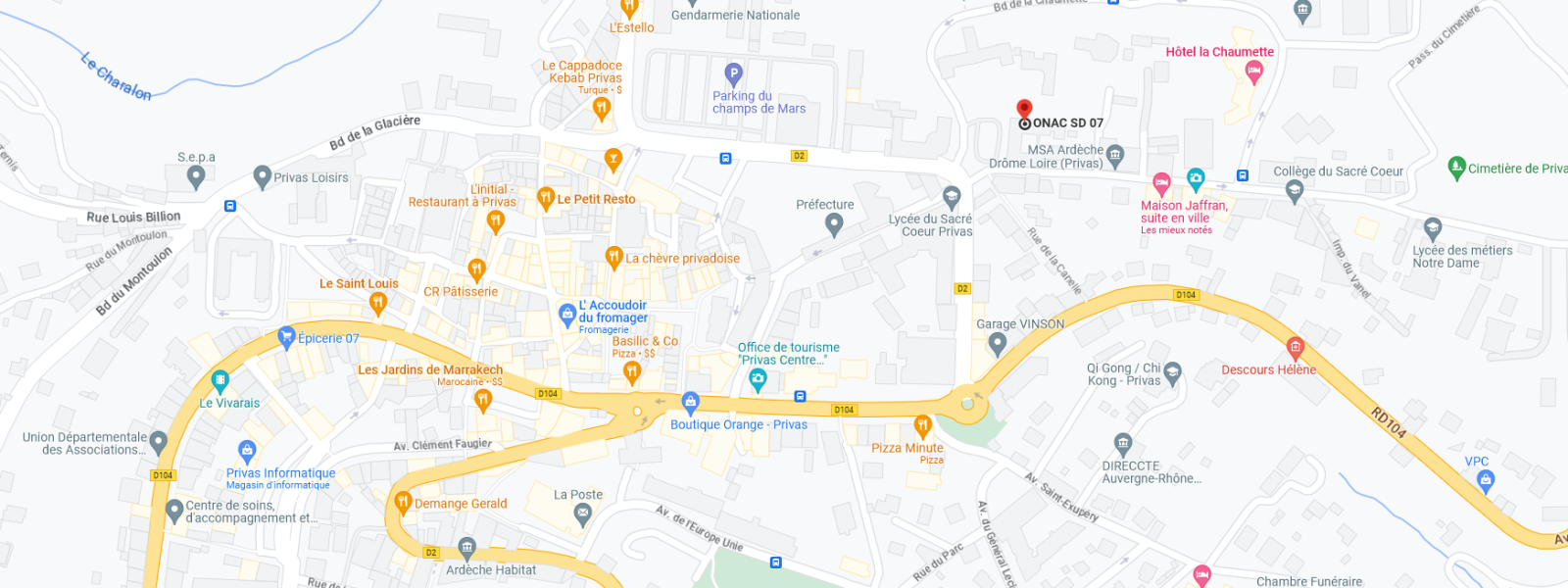 Service départemental de l'Ardèche