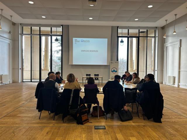 Vue d'ensemble de la salle