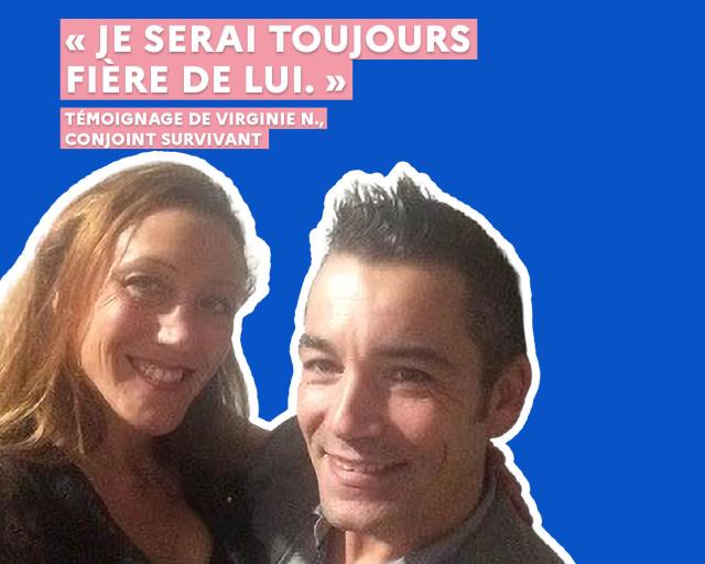 Virginie N.et son mari le sous-lieutenant Pierre G.