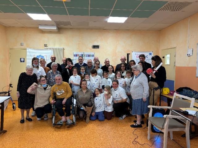                               Les acteurs du projet intergénérationnel