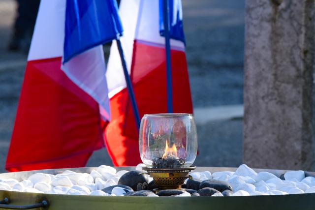 Plan rapproché de la Flamme