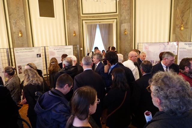 Inauguration de l’exposition à la préfecture du Cantal © préfecture du Cantal