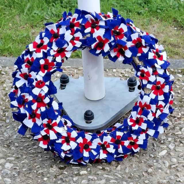 gerbe fabriquée par les élèves