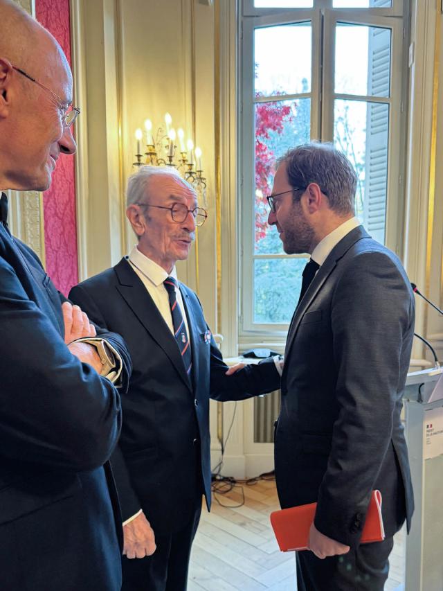 M. Bornens et le ministre