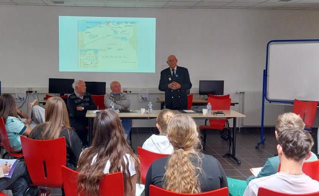 Témoins au collège Vallée du Loir à Seiches-sur-le-Loir