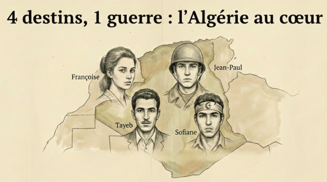 Visuel de l'atelier mémoriel sur la guerre d'Algérie