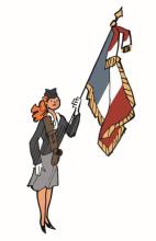guide de porte drapeau