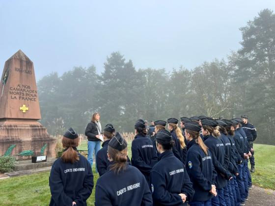 1-	Perrine Lethenet présente la nécropole 
