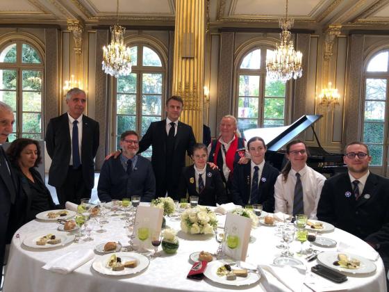 Déjeuner à l'Élysée