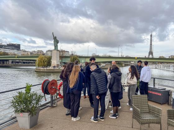 La visite sur la Seine