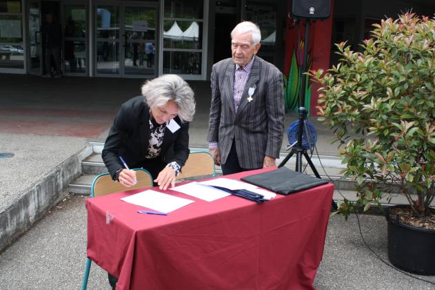 Madame SABINI et Monsieur CROSET