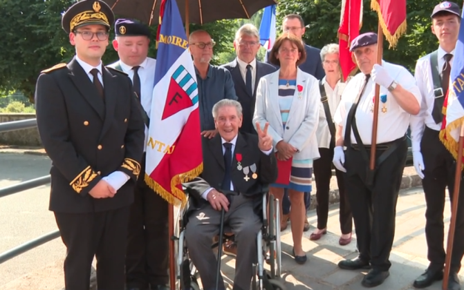 José ZUCCA - Cérémonie du 13 août 2025 en présence de M. Romain HELARD, sous-préfet de Saint-Flour (Cantal) © A. ALBISSON